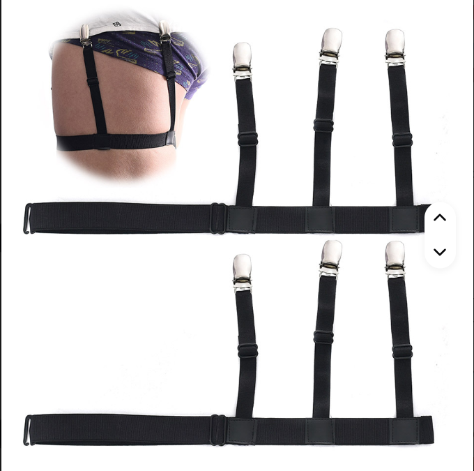 Brettelles de maintien antidérapants pour vêtements