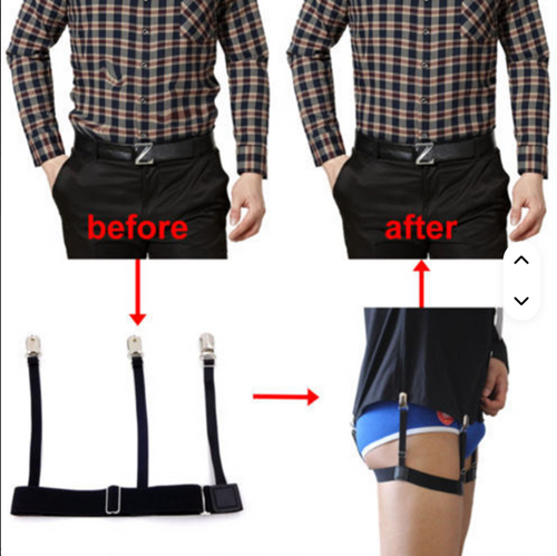 Brettelles de maintien antidérapants pour vêtements