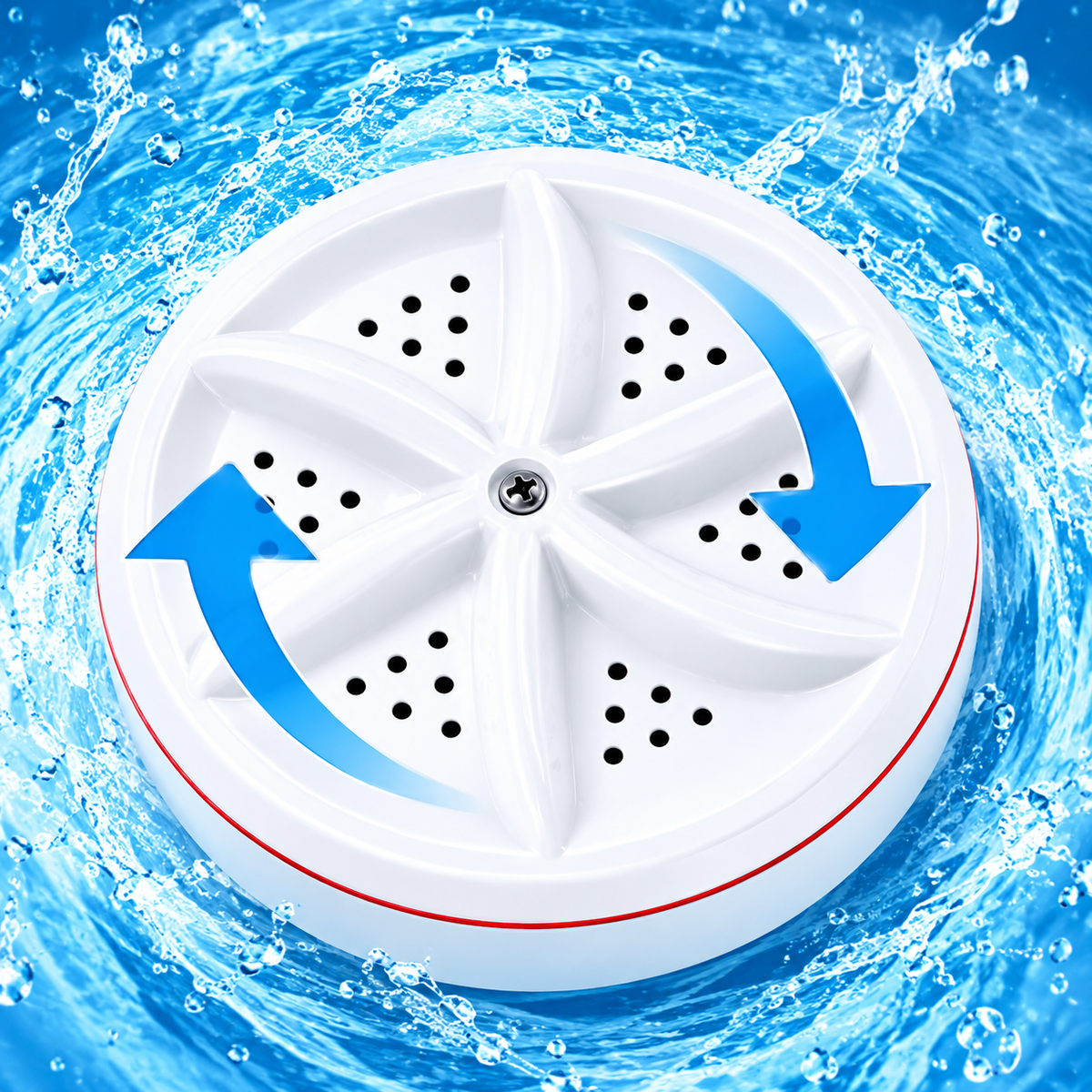 Mini Turbine de lavage roue à linge bulle ultrasons