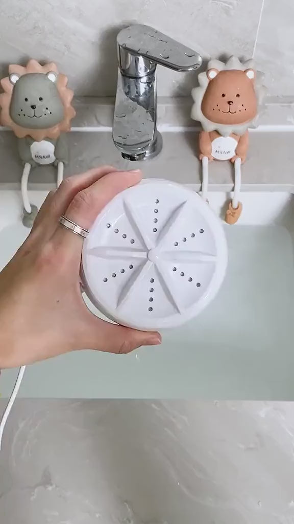 Mini Turbine de lavage roue à linge bulle ultrasons